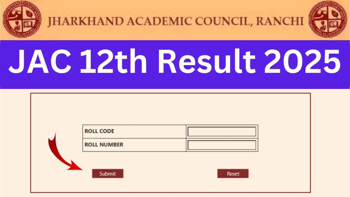 JAC 12th Result 2025