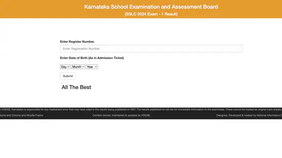 Karnataka Board Results 2025